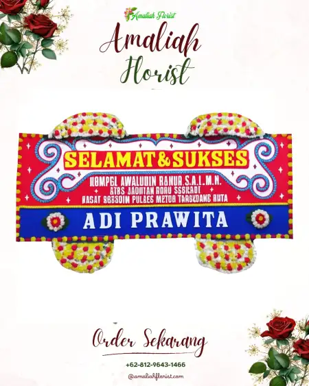Papan Bunga Ucapan Selamat Pelita Jaya