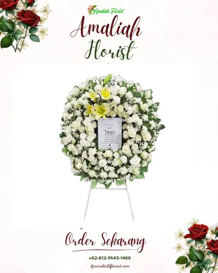 Krans Bunga Duka Pelita Jaya