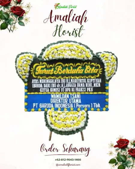 Papan Bunga Duka Pelita Jaya